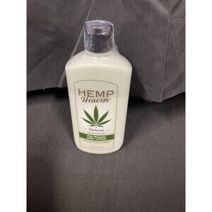 (2-Pk) HEMP Heaven ORGANIC Hemp Seed‎ Oil Pear Blossom Body Lotion
